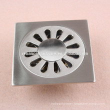 Residue Outlet Square Shape Shower Waste Grate Floor Drain stainless steel bathroom floor drain